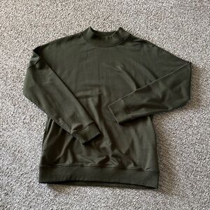 Olive Green Women's Sweatshirt